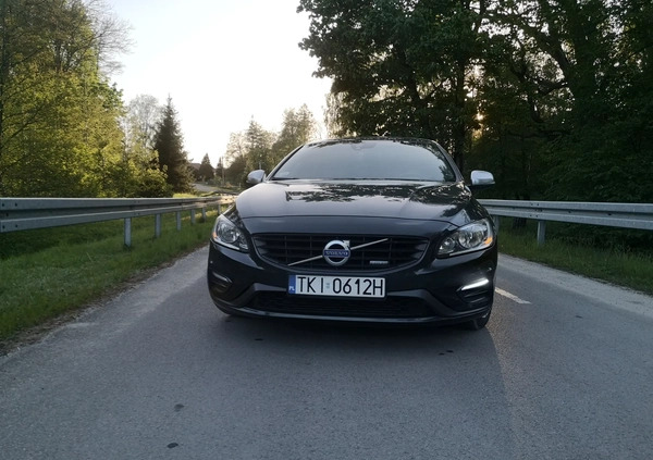 Volvo V60 cena 49500 przebieg: 254000, rok produkcji 2013 z Radymno małe 191